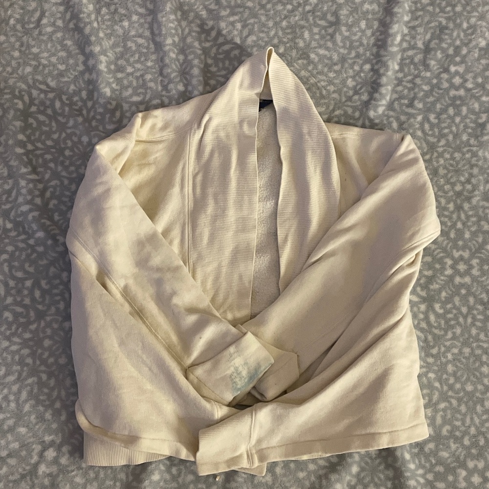 Kids Waterfall Ruffle Jacket, Knee length